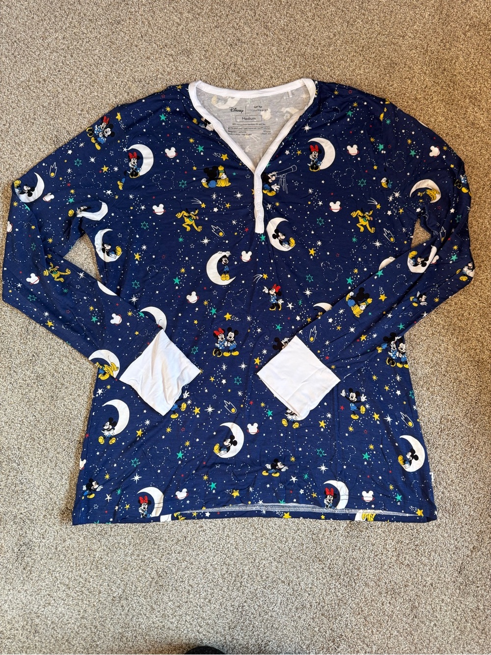 Little sleepies Mickey and Friends pajama top